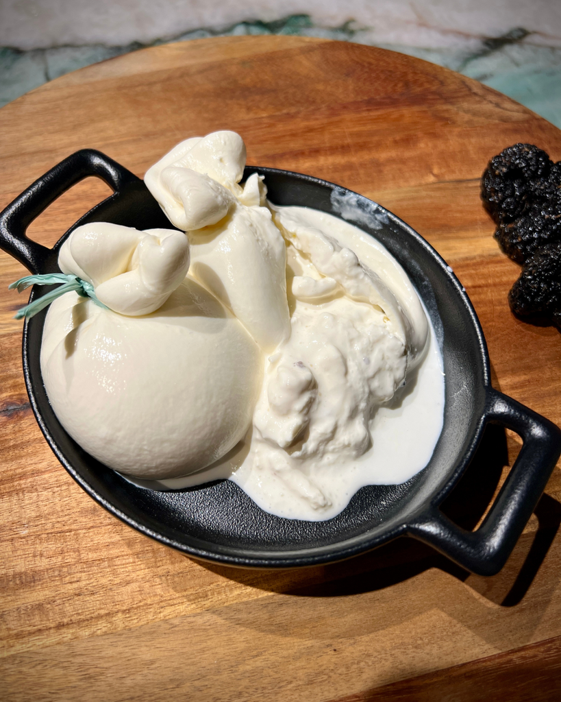 fromage, mozzarella, lait de vache, truffe, burrata