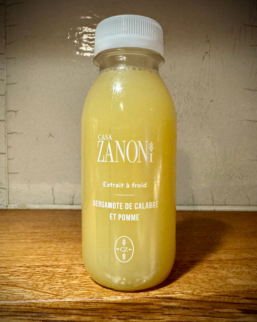extrait à froid bergamote de calabre et pomme, epicerie casa zanoni