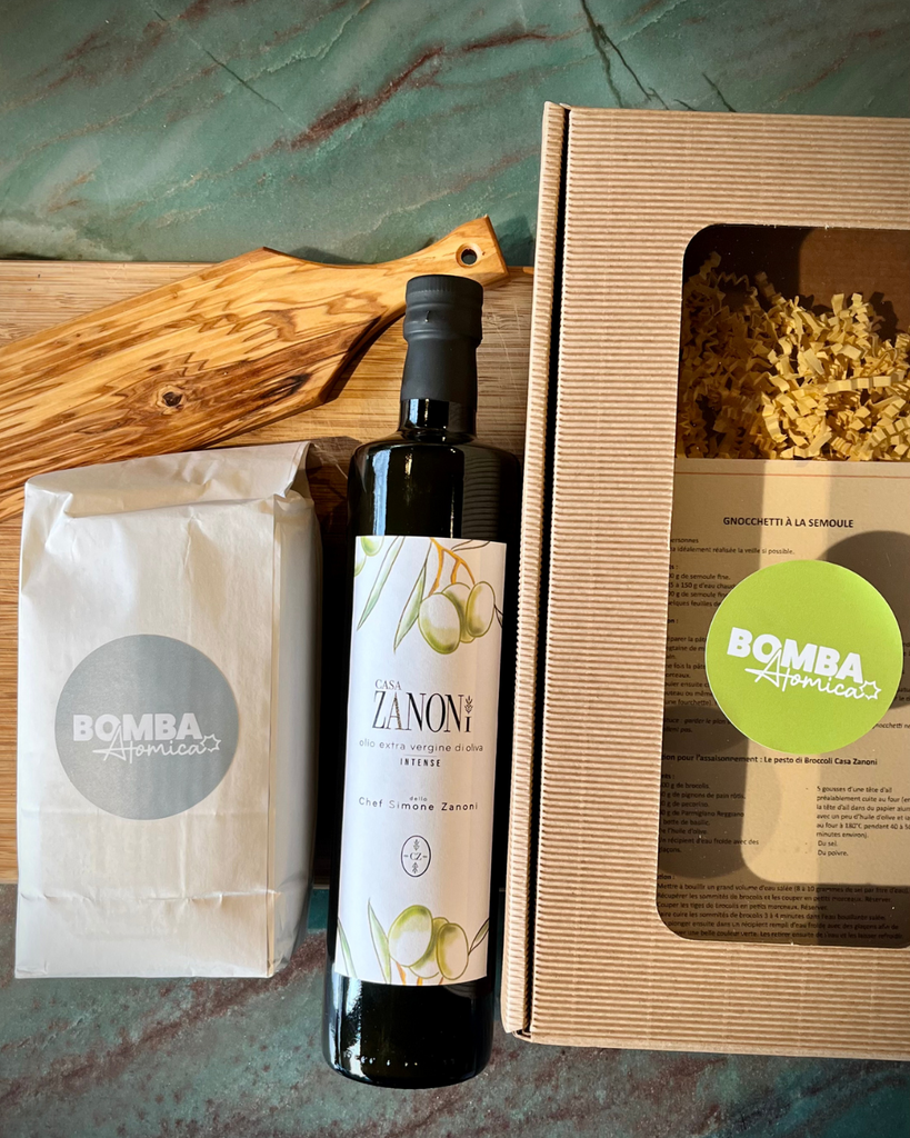 coffret gnocchi fait maison, recette pasta, simone zanoni
