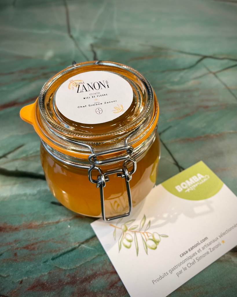 miel de fleurs, miel artisanal, casa zanoni, epicerie 