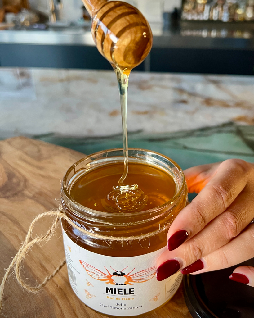 miel de fleurs, abeille, echantillon, casa zanoni