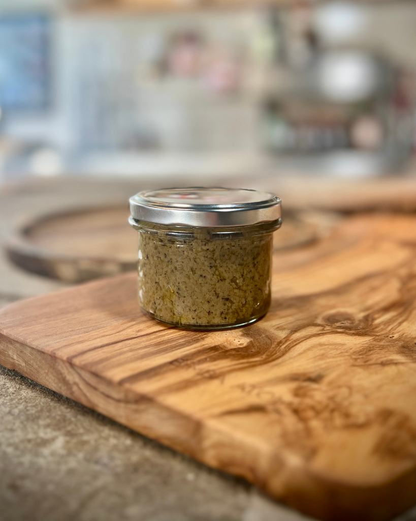 paté aubergine, casa zanoni, epicerie