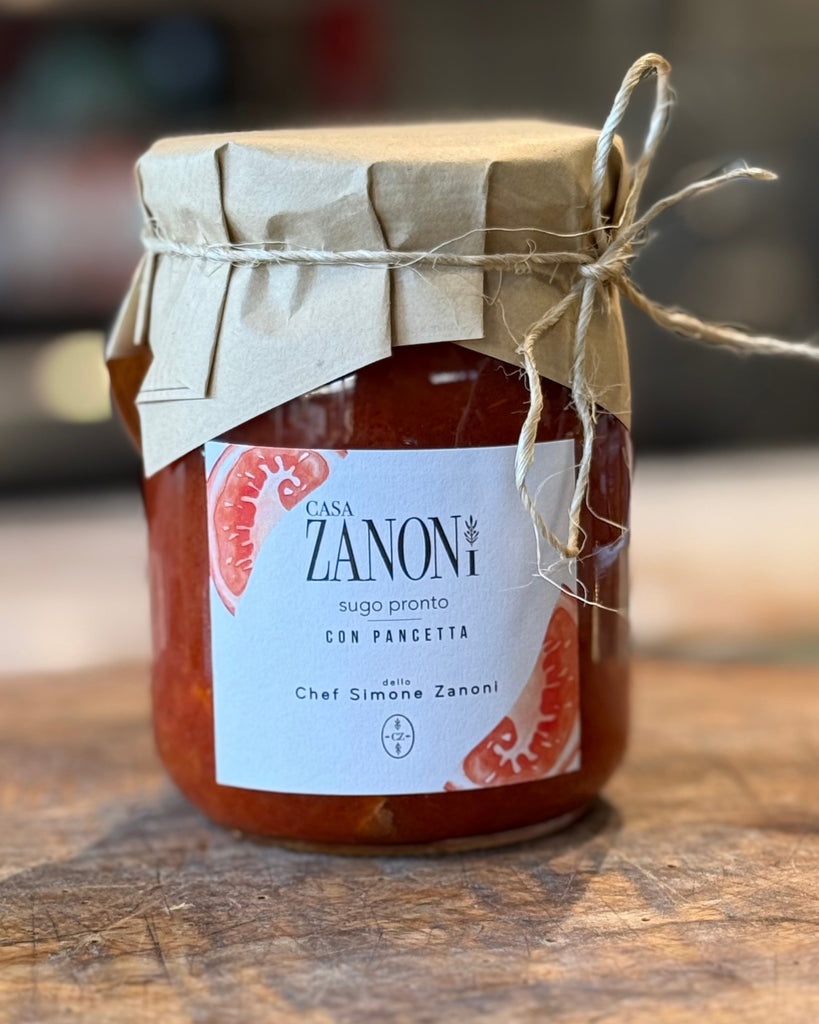 Sauce maison pancetta