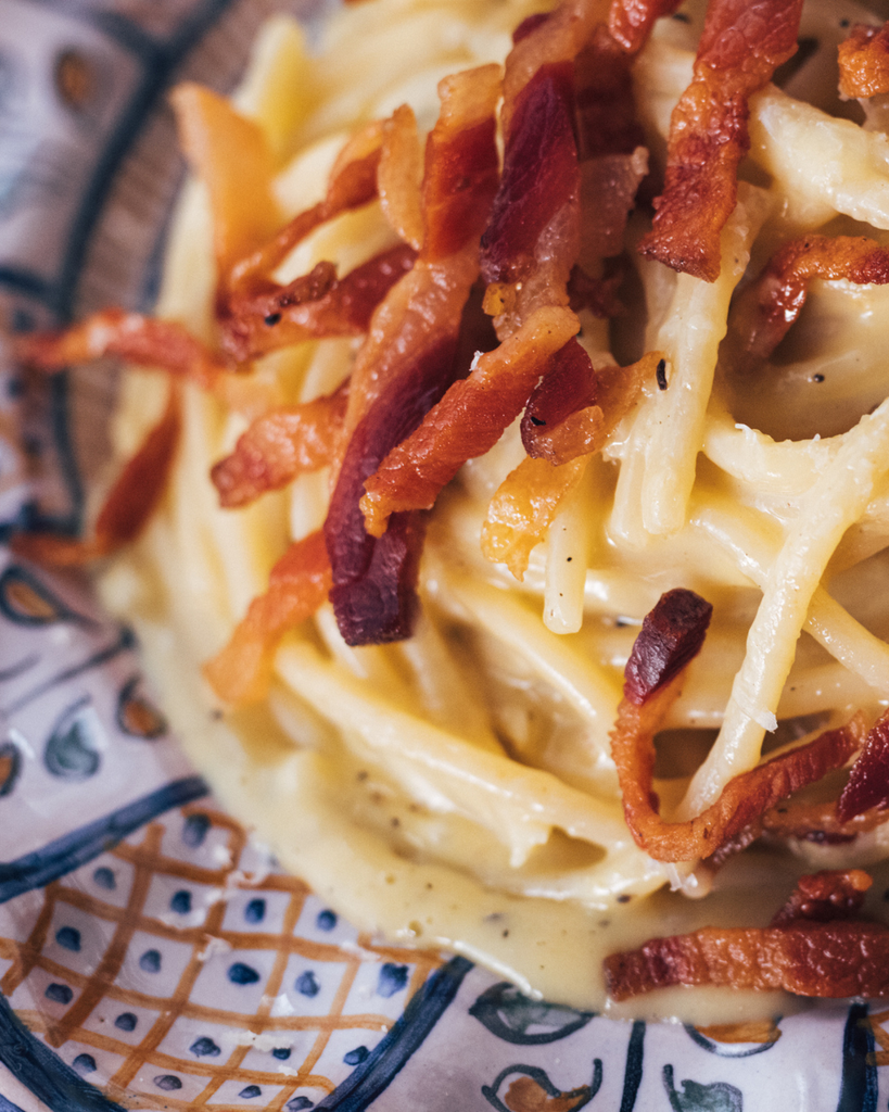 coffret pâtes carbonara à la maison, recette simone zanoni