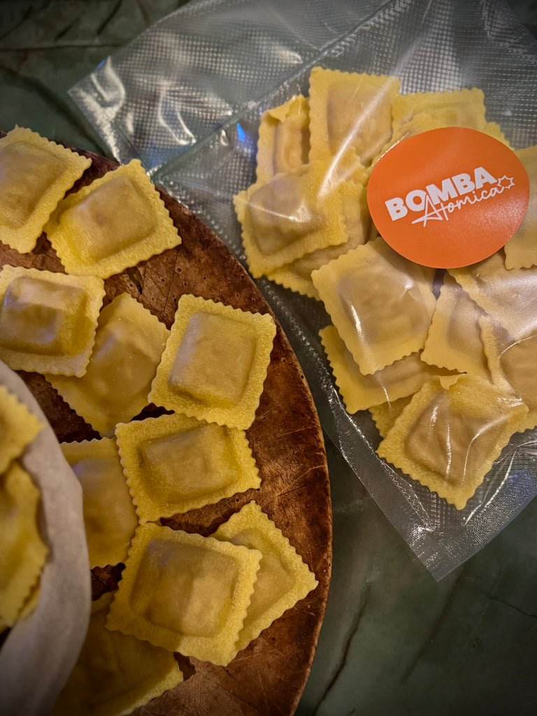 ravioli italiens aux cepes, casa zanoni