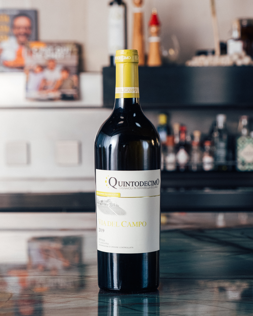 vin blanc, Via del Campo Quintodecimo Falanghina 2019, vin de campanie
