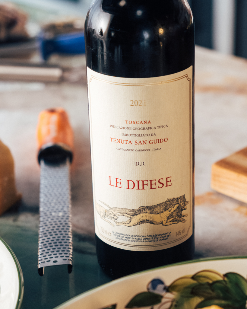 vin rouge, le difese 2021, tenuta san guido, vin de toscane 