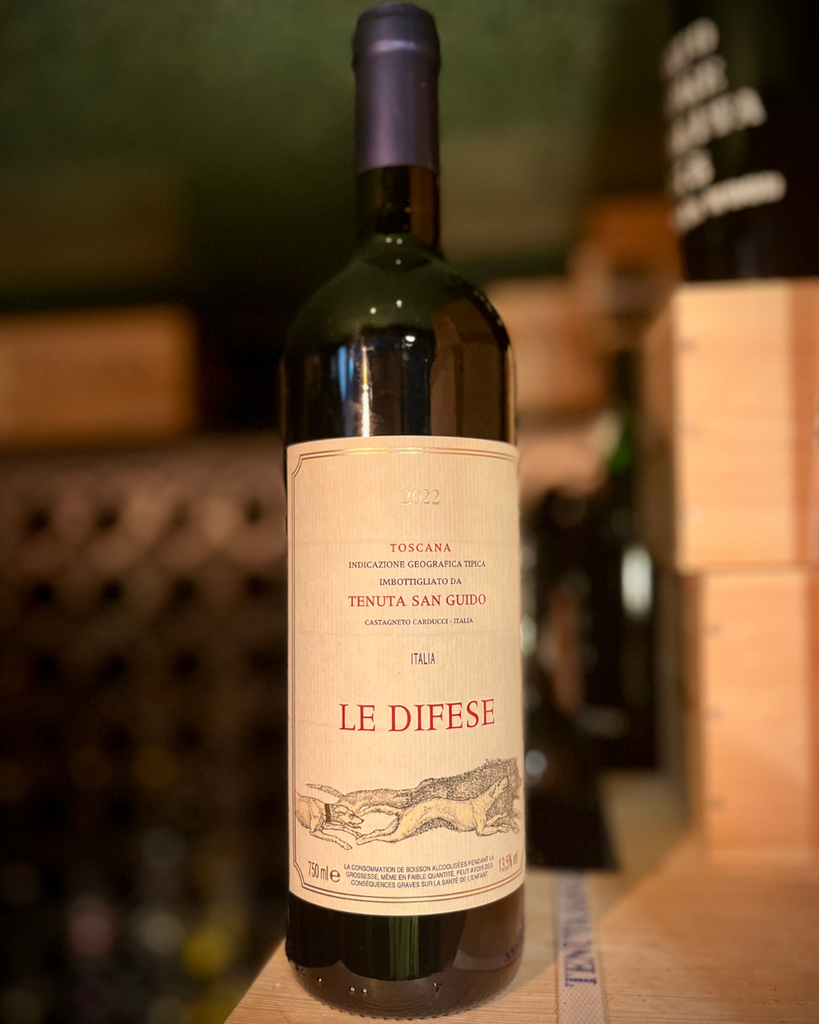 vin rouge, le difese 2022, tenuta san guido, vin de toscane 