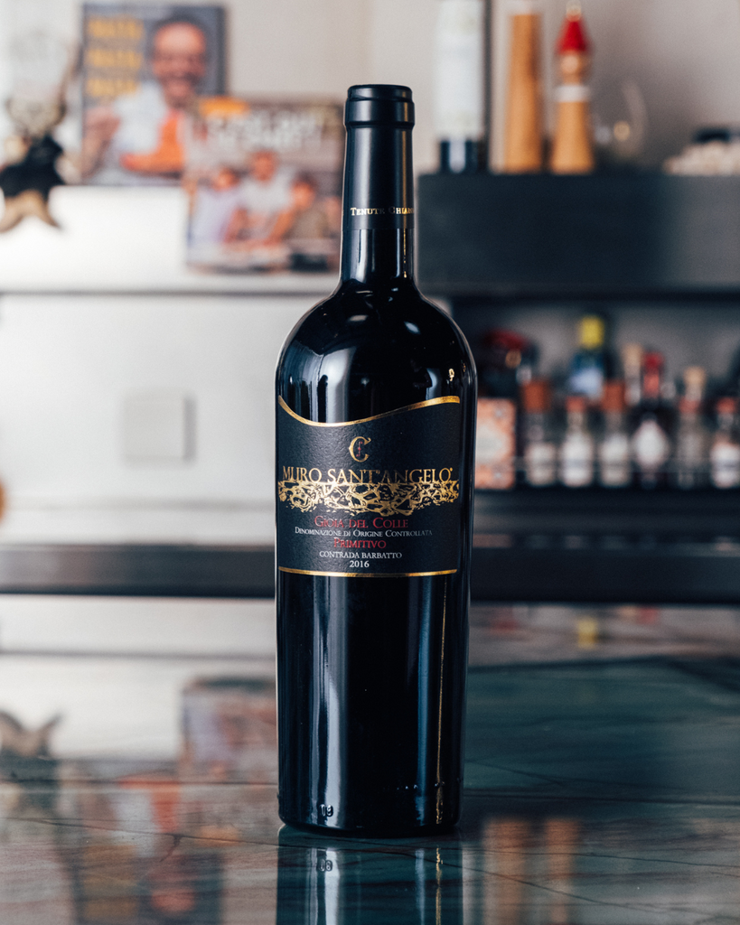 vin rouge, Primitivo Tenuta Chiaromonte Muro Sant’Angelo 2016, vin de puilles