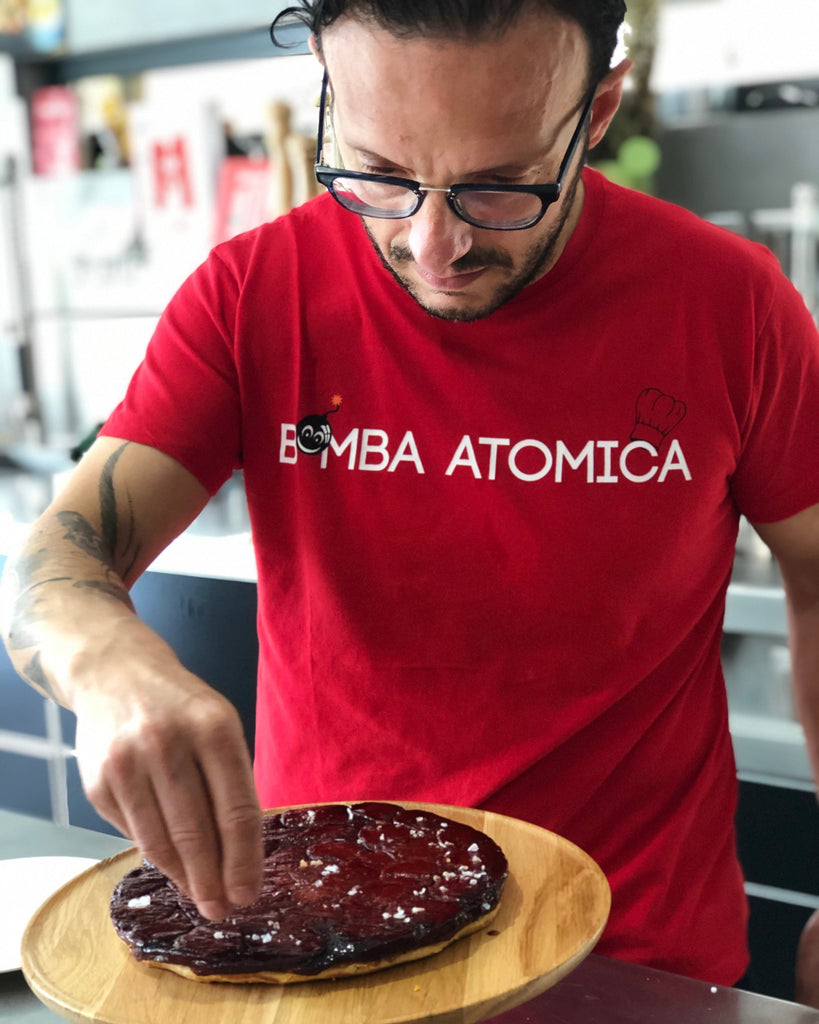 casa zanoni t-shirt rouge simone zanoni