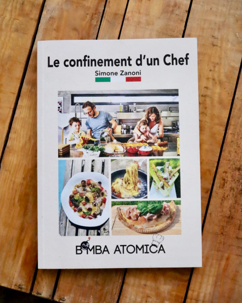 livre casa zanoni, volume 1, bomba atomica, confinement, recettes, simone zanoni