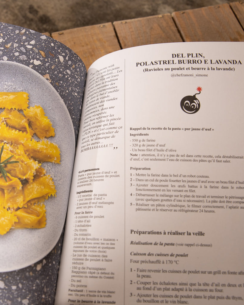 livre casa zanoni, volume 2, confinement, recette, simone zanoni