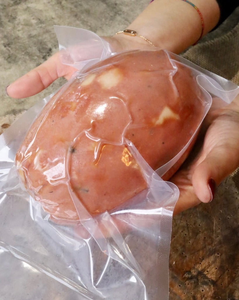 charcuterie mortadella à la truffe, mortazza