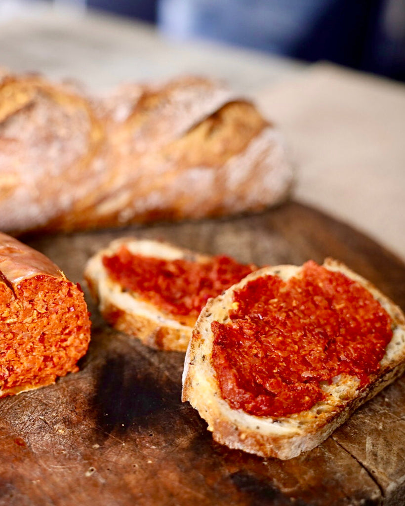 nduja calabraise, epicerie, charcuterie, piquant