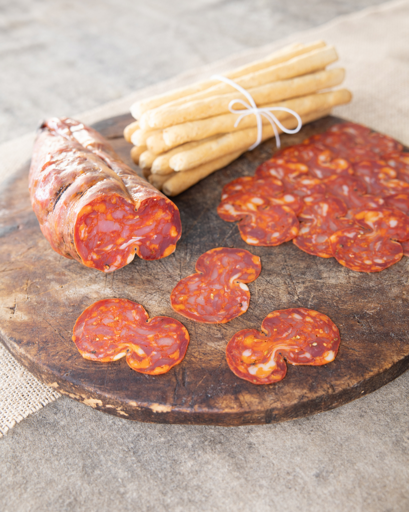 charcuterie soppressata, aperitif italien