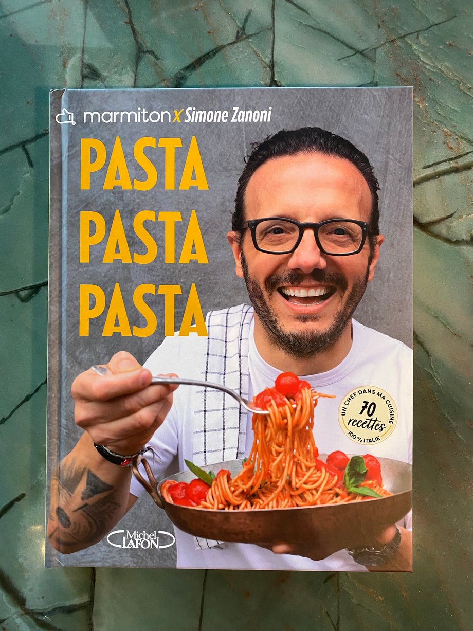 Pasta Pasta Pasta, notre livre avec Simone Zanoni pour redécouvrir les  pâtes est à avoir absolument